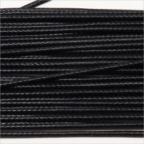 Codon Coton Ciré 1mm Noir